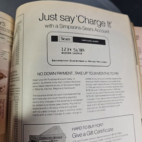 1979 SIMPSONS SEARS Christmas WishBook Retail Advertisement Catalogue Canada - Picture 12 of 16